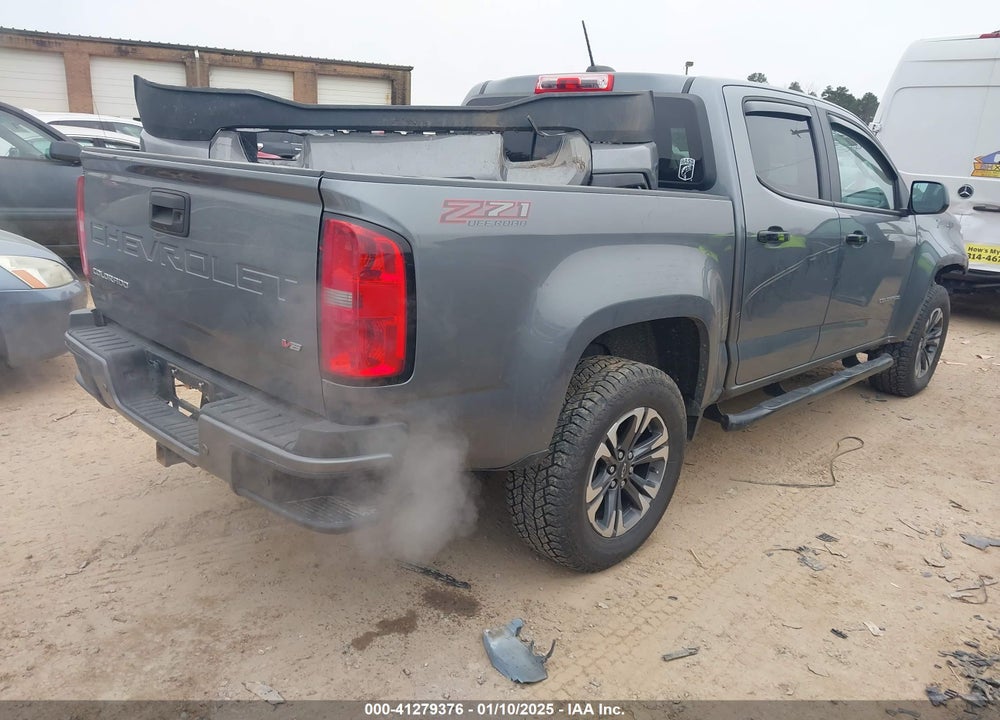 2021 CHEVROLET COLORADO 4WD SHORT BOX Z71 VIN: 1GCGTDEN2M1227210