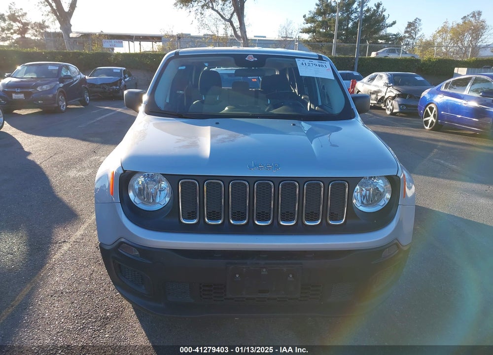 2015 JEEP RENEGADE SPORT VIN: ZACCJAAT5FPC14431