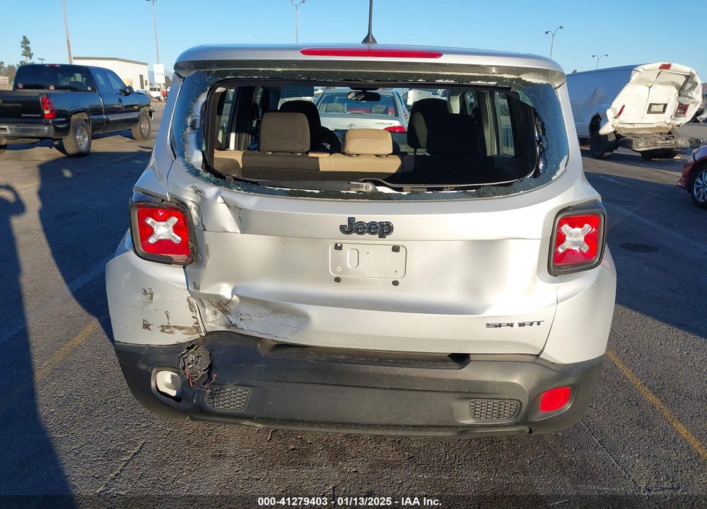2015 JEEP RENEGADE SPORT VIN: ZACCJAAT5FPC14431