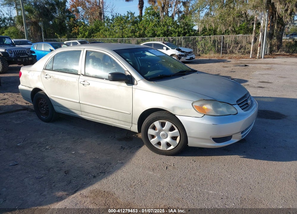2003 TOYOTA COROLLA CE VIN: JTDBR32E430026162