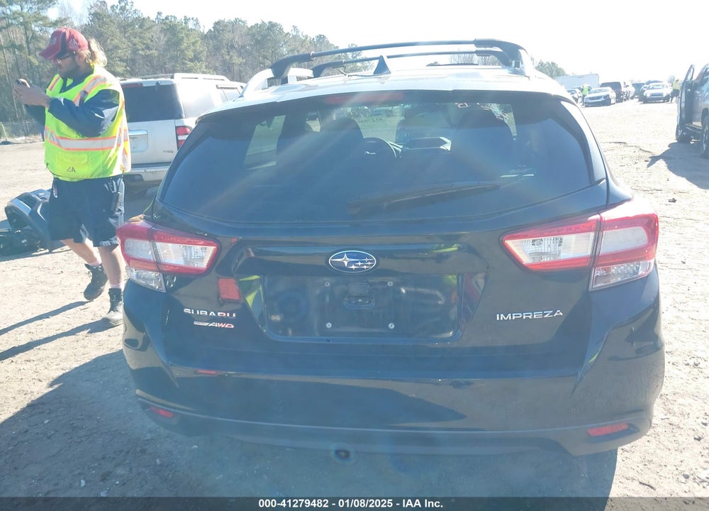 2019 SUBARU IMPREZA VIN: 4S3GTAD67K3739877