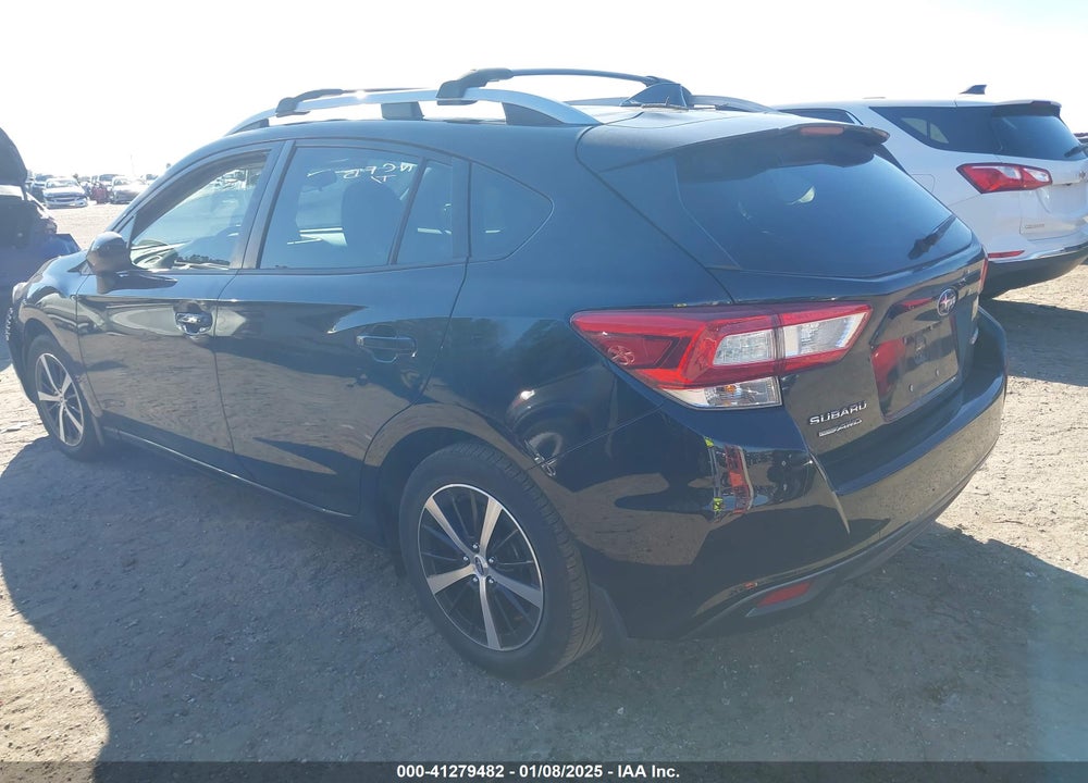 2019 SUBARU IMPREZA VIN: 4S3GTAD67K3739877