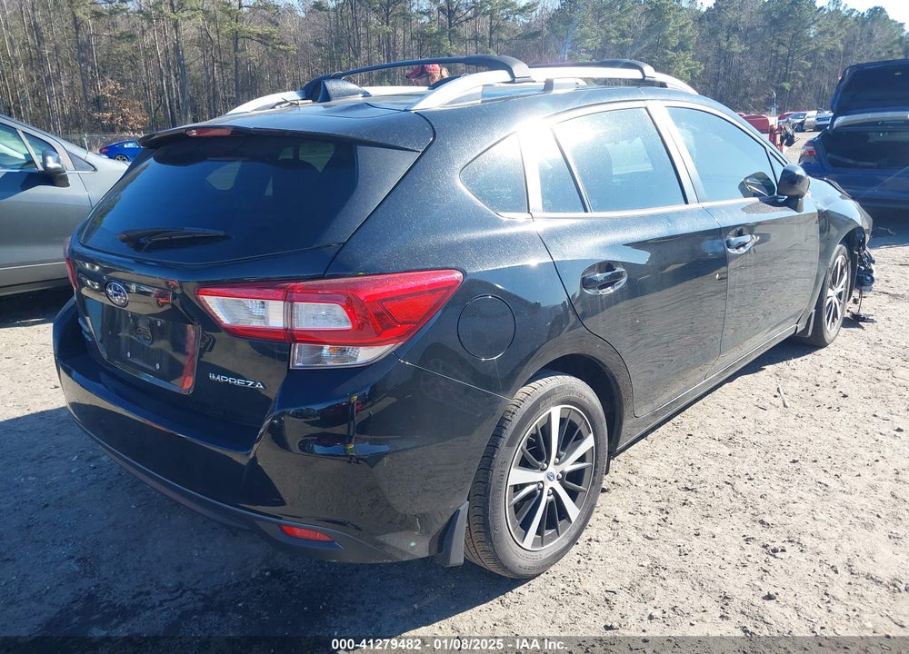 2019 SUBARU IMPREZA VIN: 4S3GTAD67K3739877