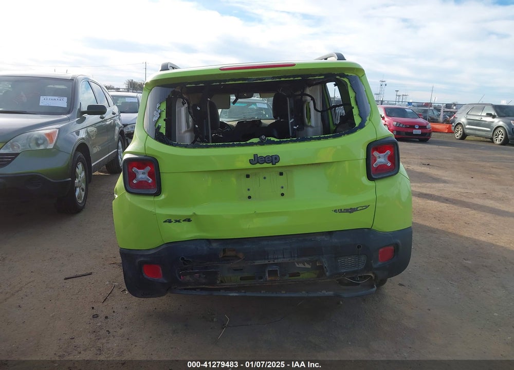 2017 JEEP RENEGADE TRAILHAWK 4X4 VIN: ZACCJBCB2HPF56416
