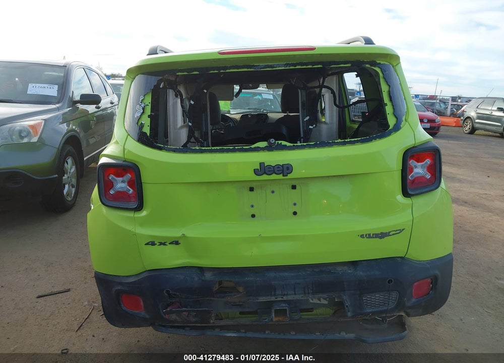 2017 JEEP RENEGADE TRAILHAWK 4X4 VIN: ZACCJBCB2HPF56416