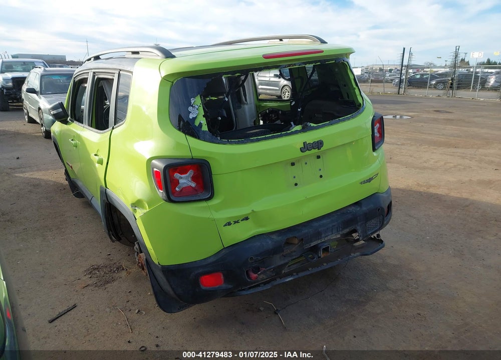 2017 JEEP RENEGADE TRAILHAWK 4X4 VIN: ZACCJBCB2HPF56416