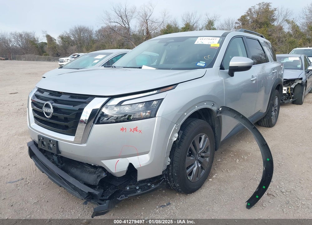 2025 NISSAN PATHFINDER SV FWD VIN: 5N1DR3BA4SC210628