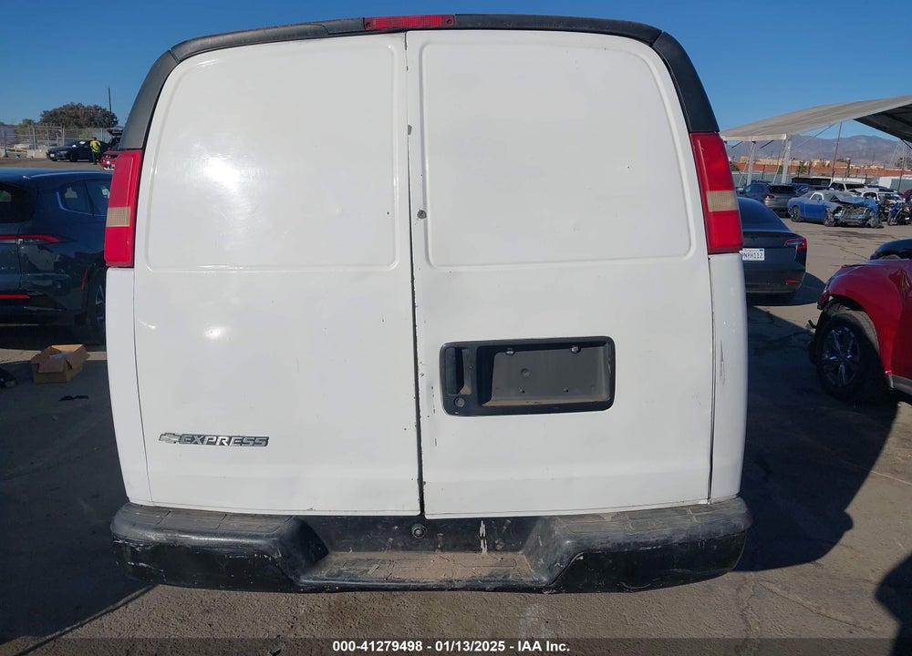 2007 CHEVROLET EXPRESS WORK VAN VIN: 1GCHG39U871209934