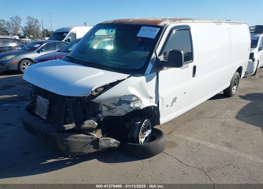 2007 CHEVROLET EXPRESS WORK VAN VIN: 1GCHG39U871209934