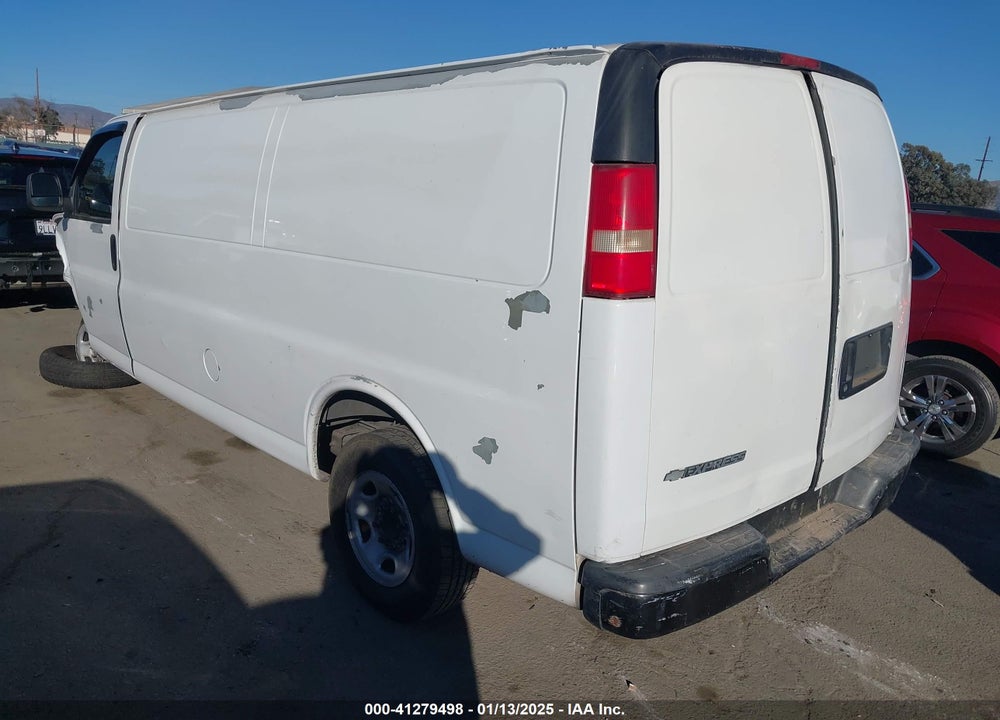 2007 CHEVROLET EXPRESS WORK VAN VIN: 1GCHG39U871209934