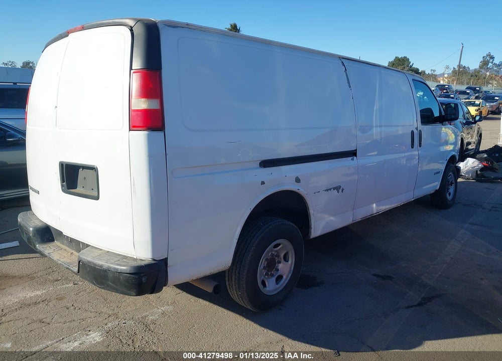 2007 CHEVROLET EXPRESS WORK VAN VIN: 1GCHG39U871209934