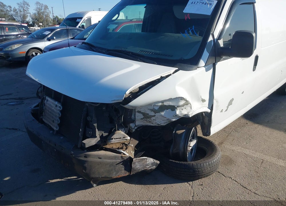 2007 CHEVROLET EXPRESS WORK VAN VIN: 1GCHG39U871209934