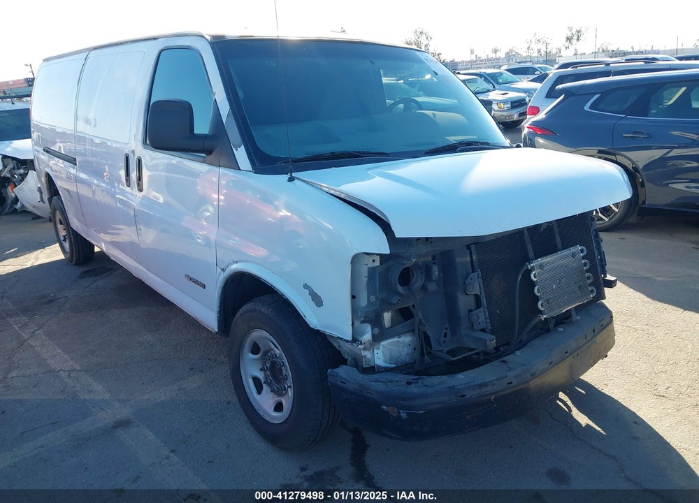2007 CHEVROLET EXPRESS WORK VAN VIN: 1GCHG39U871209934