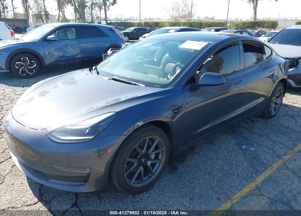 2022 TESLA MODEL 3 VIN: 5YJ3E1EB8NF256829