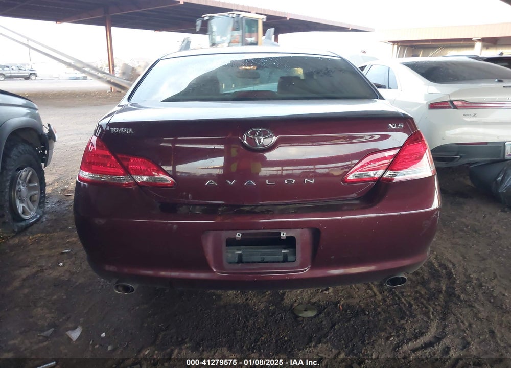 2006 TOYOTA AVALON XLS VIN: 4T1BK36B86U107677