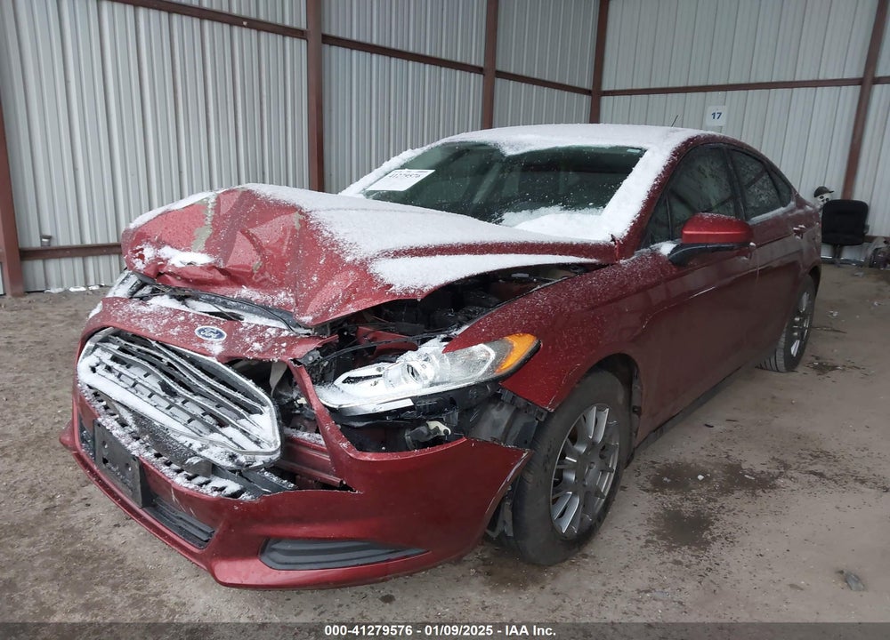 2014 FORD FUSION S VIN: 3FA6P0G79ER268101