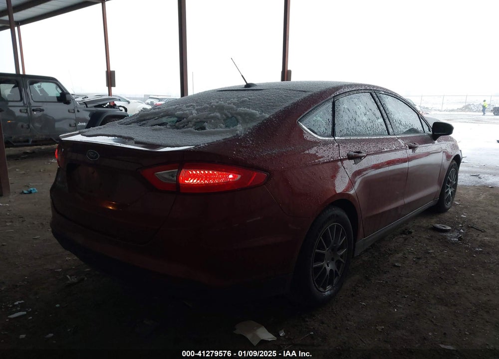 2014 FORD FUSION S VIN: 3FA6P0G79ER268101