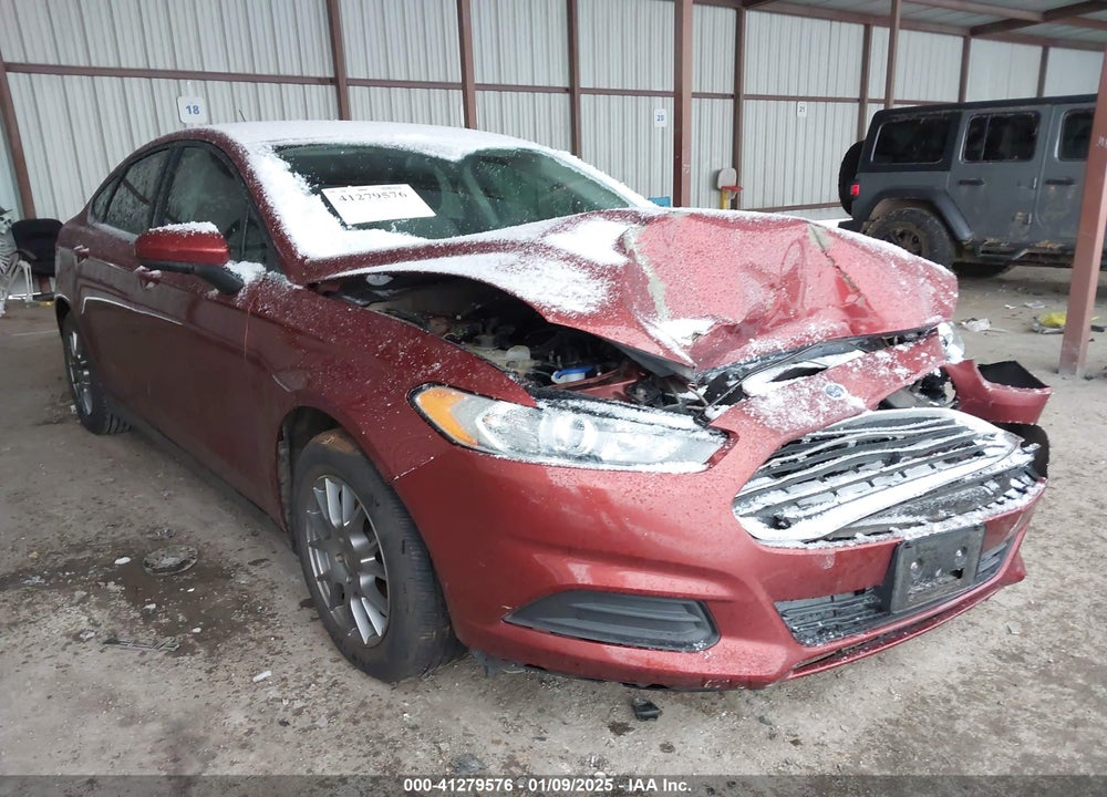 2014 FORD FUSION S VIN: 3FA6P0G79ER268101