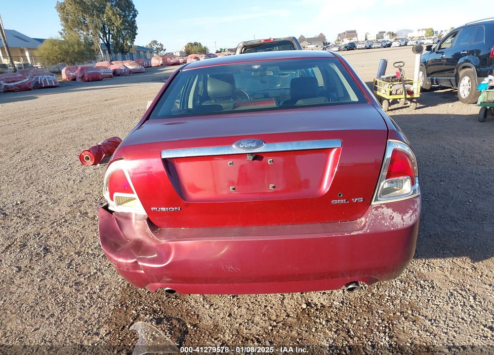 2006 FORD FUSION VIN: 3FAHP08106R111352