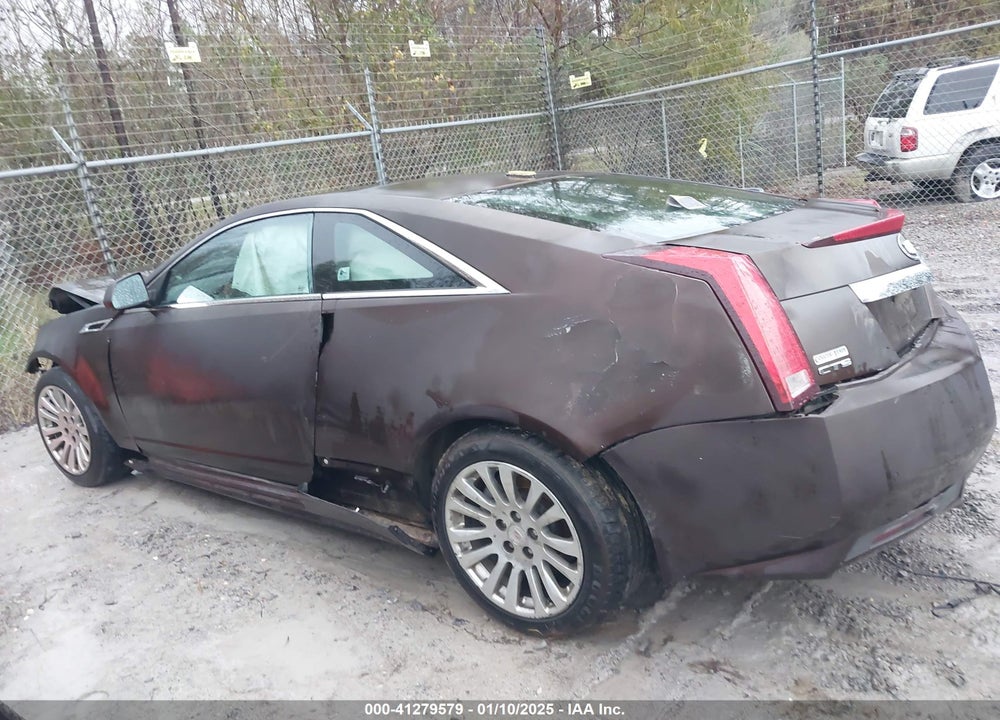 2011 CADILLAC CTS PREMIUM VIN: 1G6DP1ED6B0117330