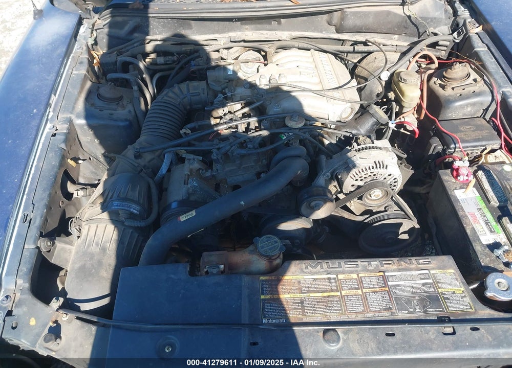 1996 FORD MUSTANG VIN: 1FALP4042TF140884