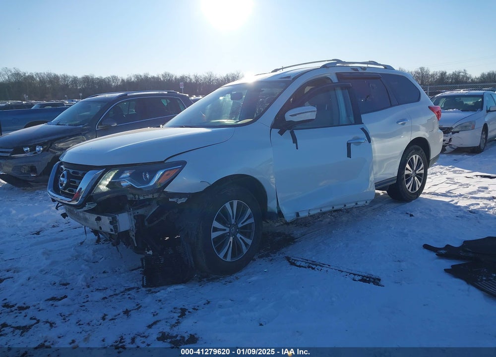 2017 NISSAN PATHFINDER SV VIN: 5N1DR2MM0HC688698