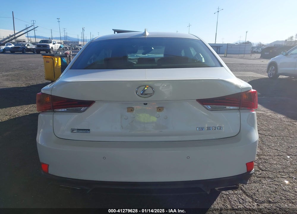 2018 LEXUS IS VIN: JTHBA1D27J5072145