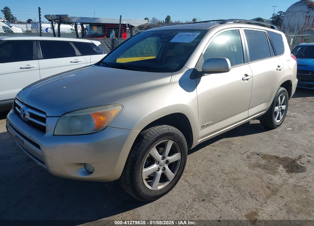 2008 TOYOTA RAV4 LIMITED VIN: JTMZD31V786065265