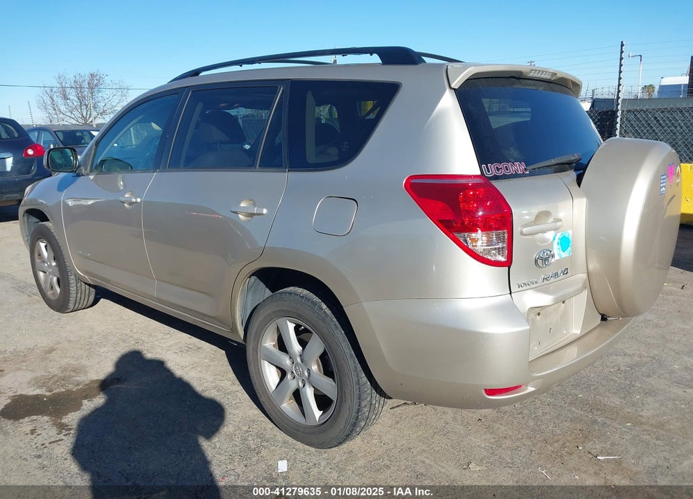 2008 TOYOTA RAV4 LIMITED VIN: JTMZD31V786065265