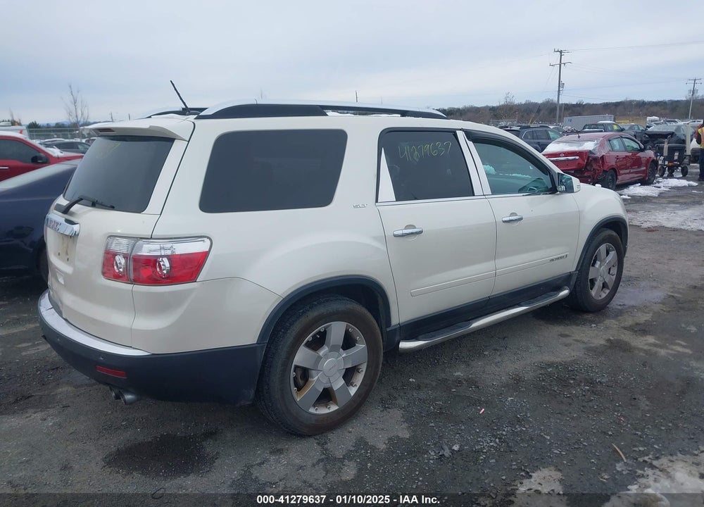 2008 GMC ACADIA SLT-2 VIN: 1GKER33758J121798