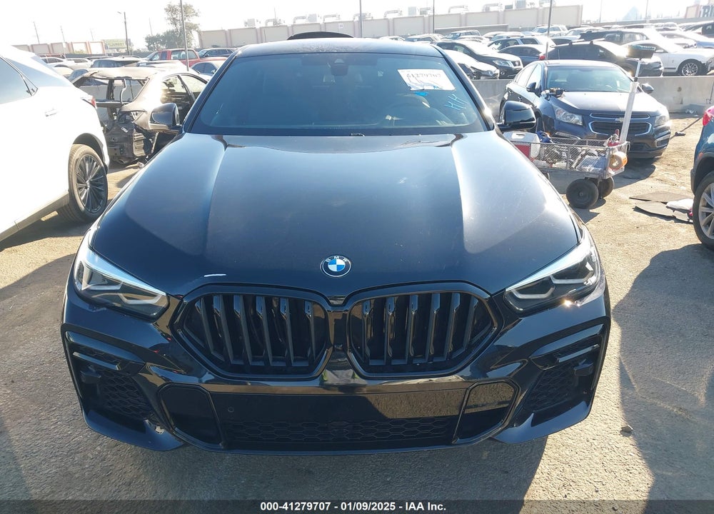 2022 BMW X6 XDRIVE40I VIN: 5UXCY6C02N9K47414