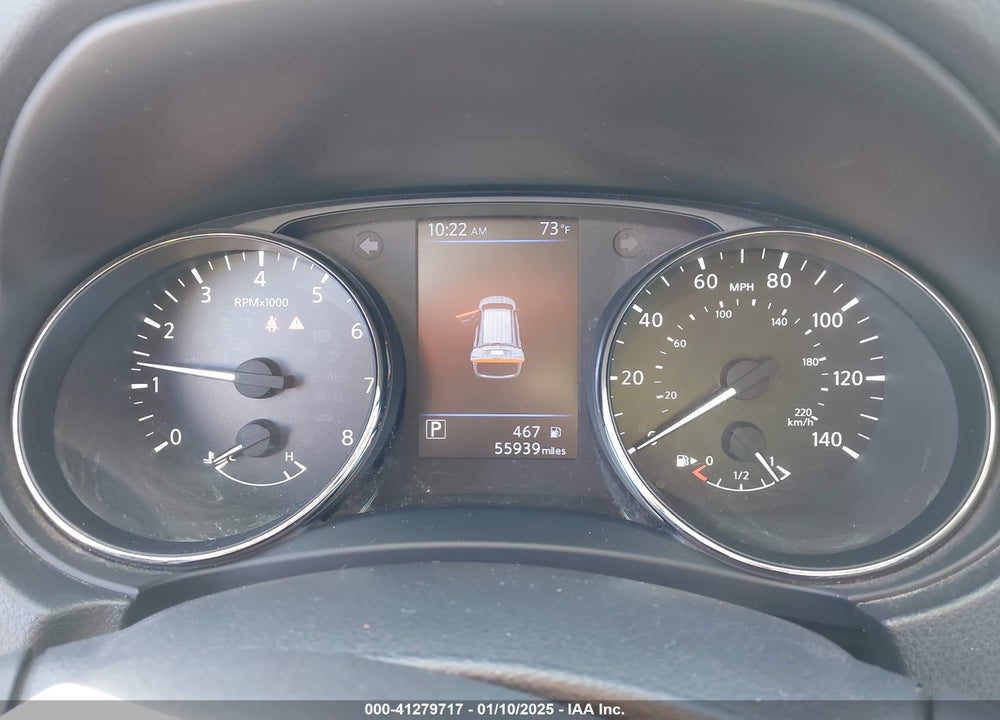 2020 NISSAN ROGUE SV FWD VIN: JN8AT2MT6LW037684