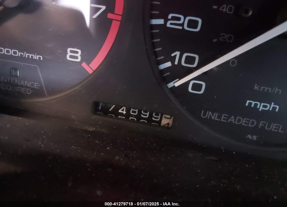 1992 HONDA ACCORD EX VIN: 1HGCB7678NA117624
