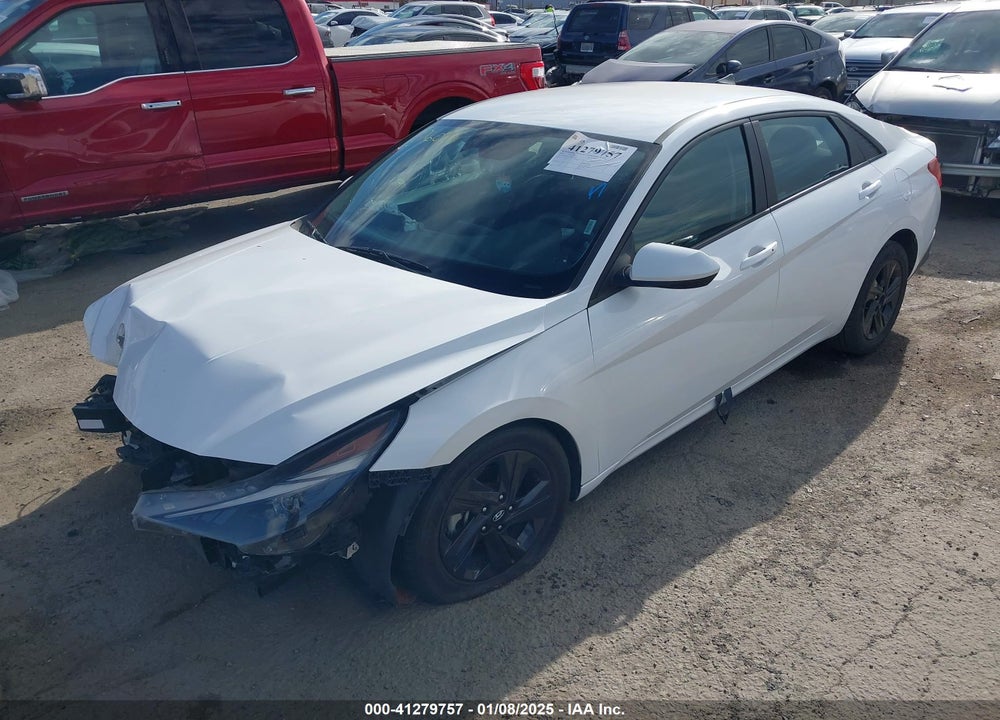 2021 HYUNDAI ELANTRA SEL VIN: 5NPLM4AG3MH044958