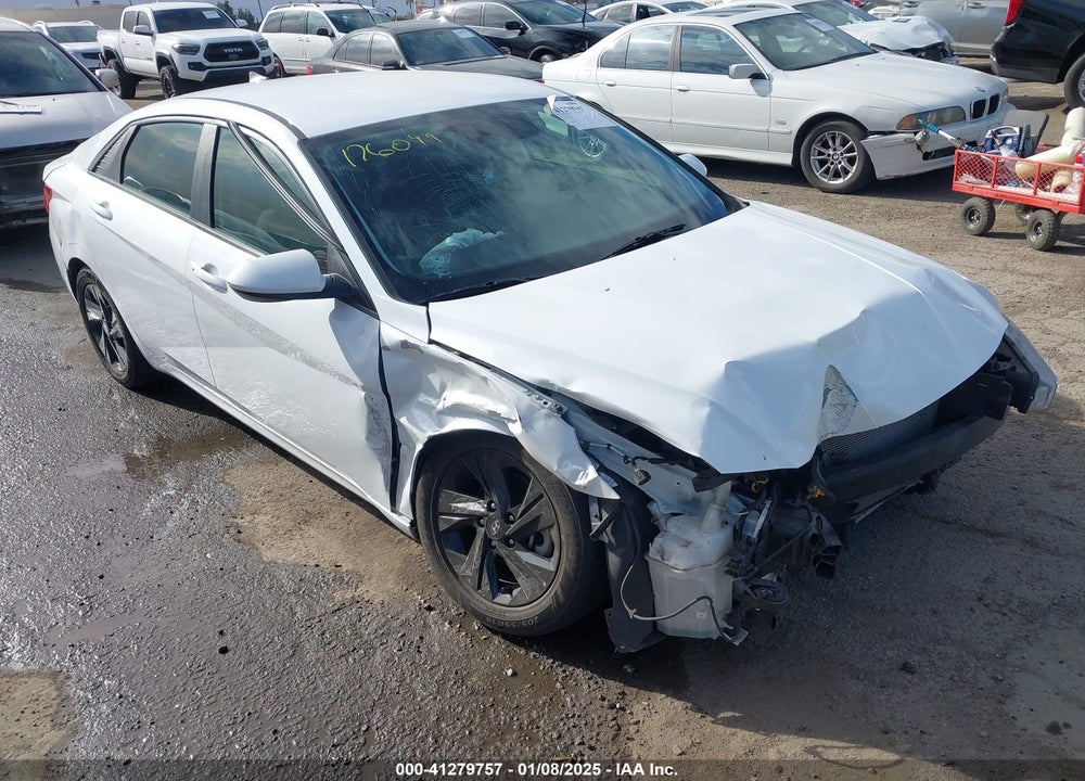 2021 HYUNDAI ELANTRA SEL VIN: 5NPLM4AG3MH044958