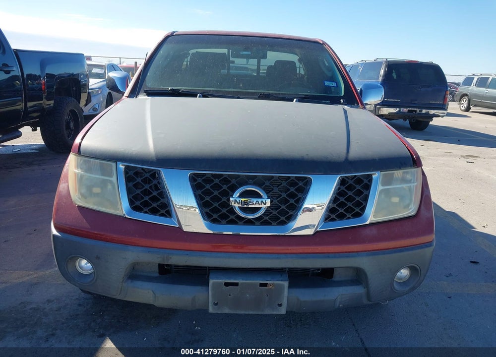 2007 NISSAN FRONTIER XE VIN: 1N6BD06T57C458962