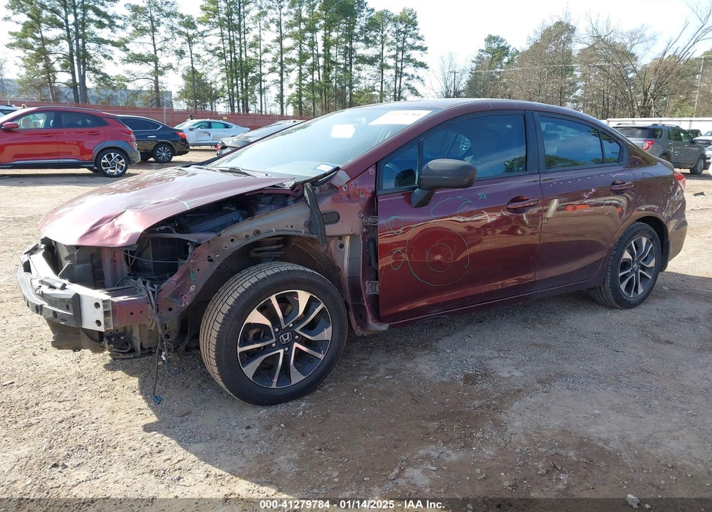 2014 HONDA CIVIC VIN: 19XFB2F87EE066525
