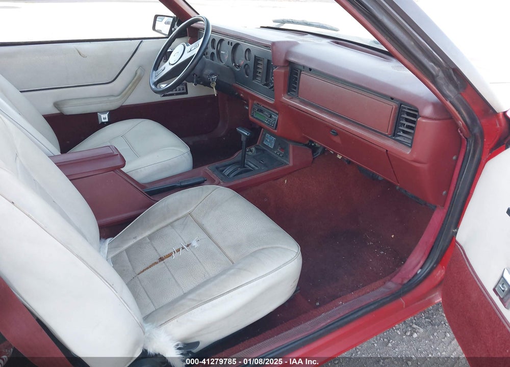 1986 FORD MUSTANG LX/GT VIN: 1FABP2737GF189808