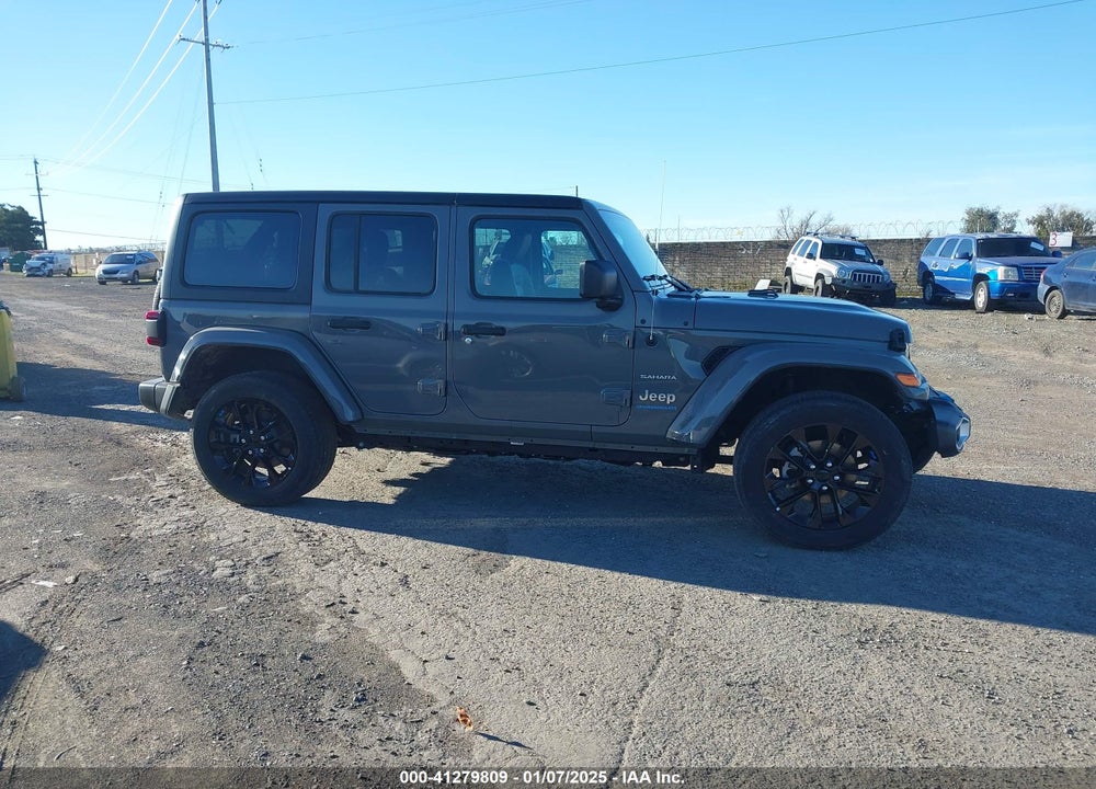 2023 JEEP WRANGLER 4XE SAHARA 4X4 VIN: 1C4JJXP67PW628570