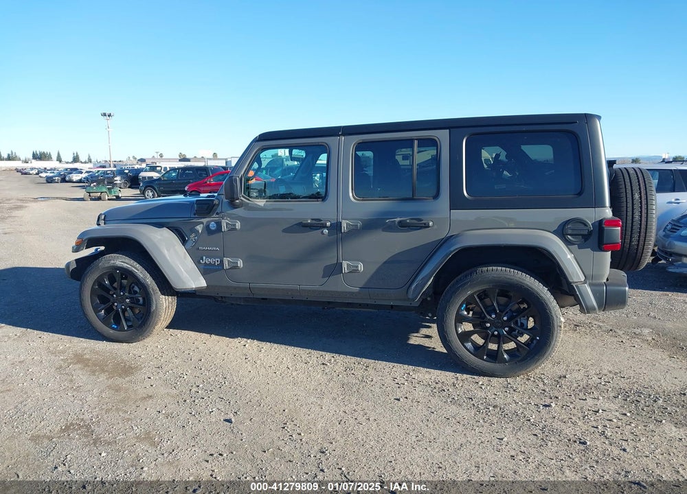 2023 JEEP WRANGLER 4XE SAHARA 4X4 VIN: 1C4JJXP67PW628570