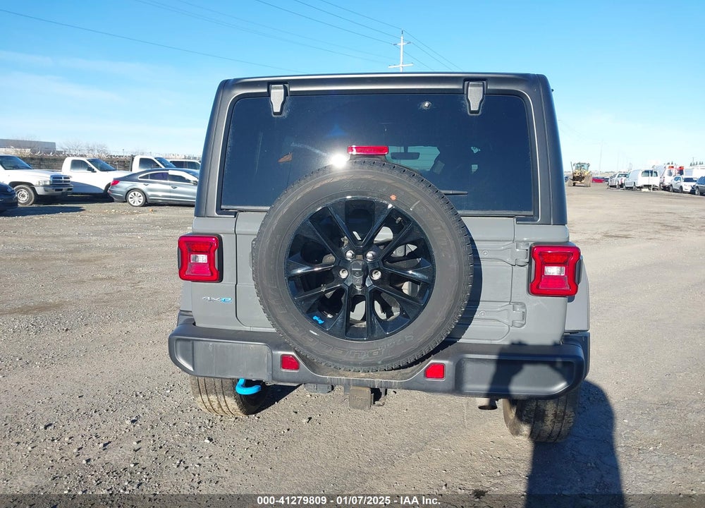 2023 JEEP WRANGLER 4XE SAHARA 4X4 VIN: 1C4JJXP67PW628570