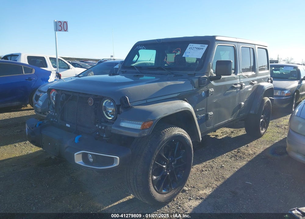 2023 JEEP WRANGLER 4XE SAHARA 4X4 VIN: 1C4JJXP67PW628570