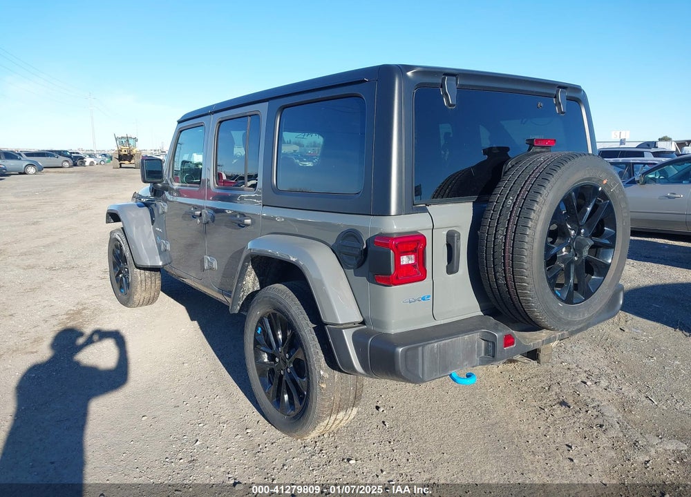 2023 JEEP WRANGLER 4XE SAHARA 4X4 VIN: 1C4JJXP67PW628570