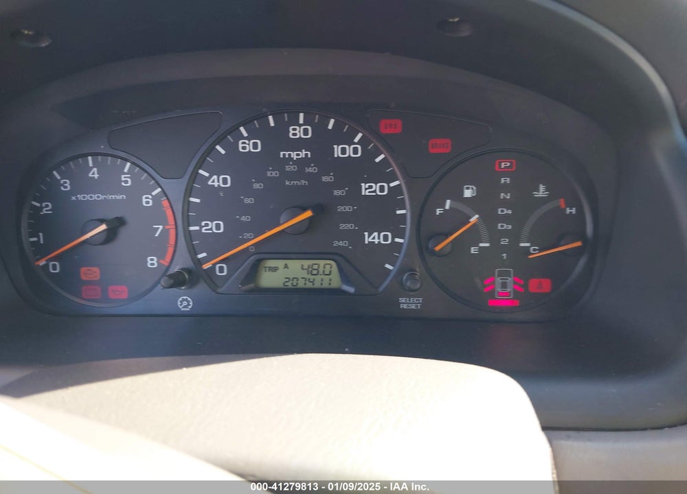 2002 HONDA ACCORD 2.3 SE VIN: 1HGCG56742A009003