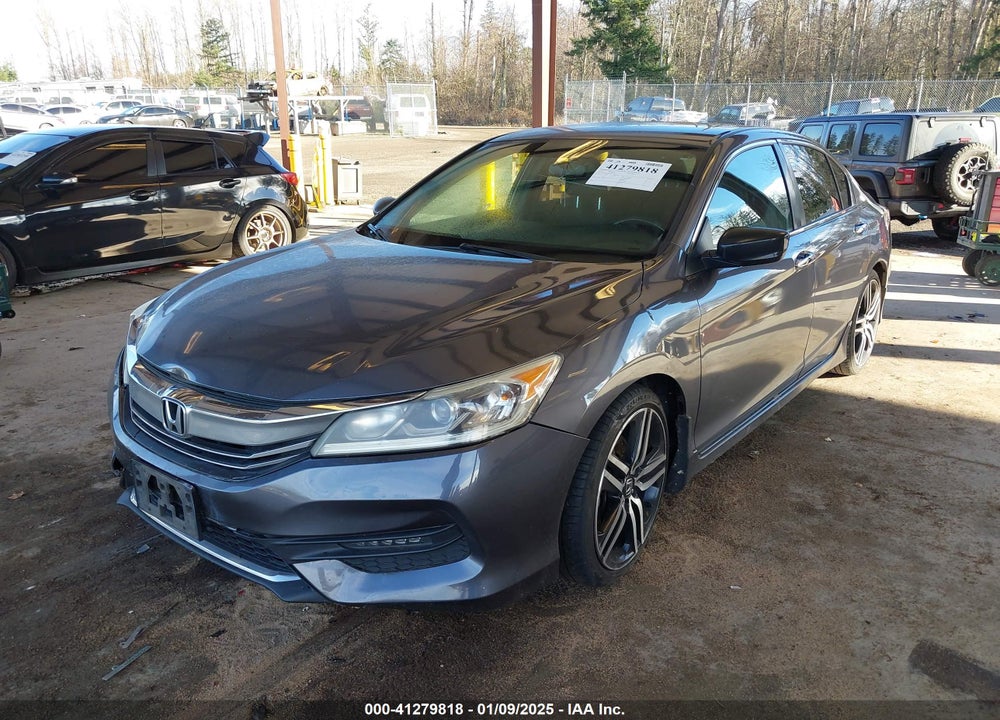2016 HONDA ACCORD SPORT VIN: 1HGCR2F58GA045159