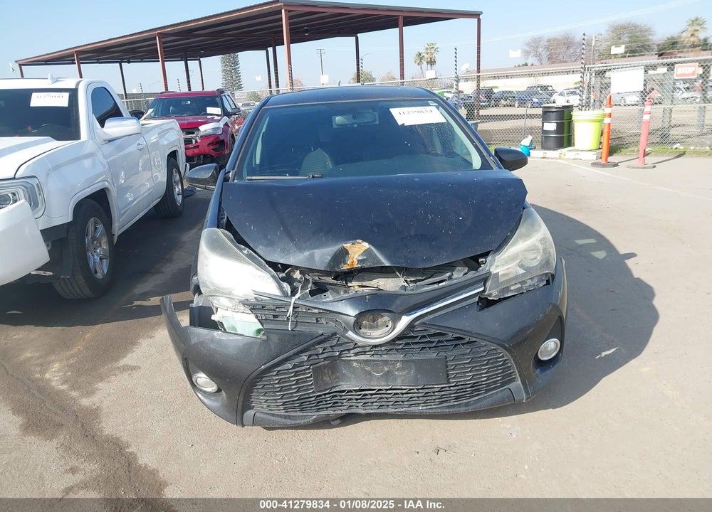 2015 TOYOTA YARIS SE VIN: VNKKTUD34FA015817