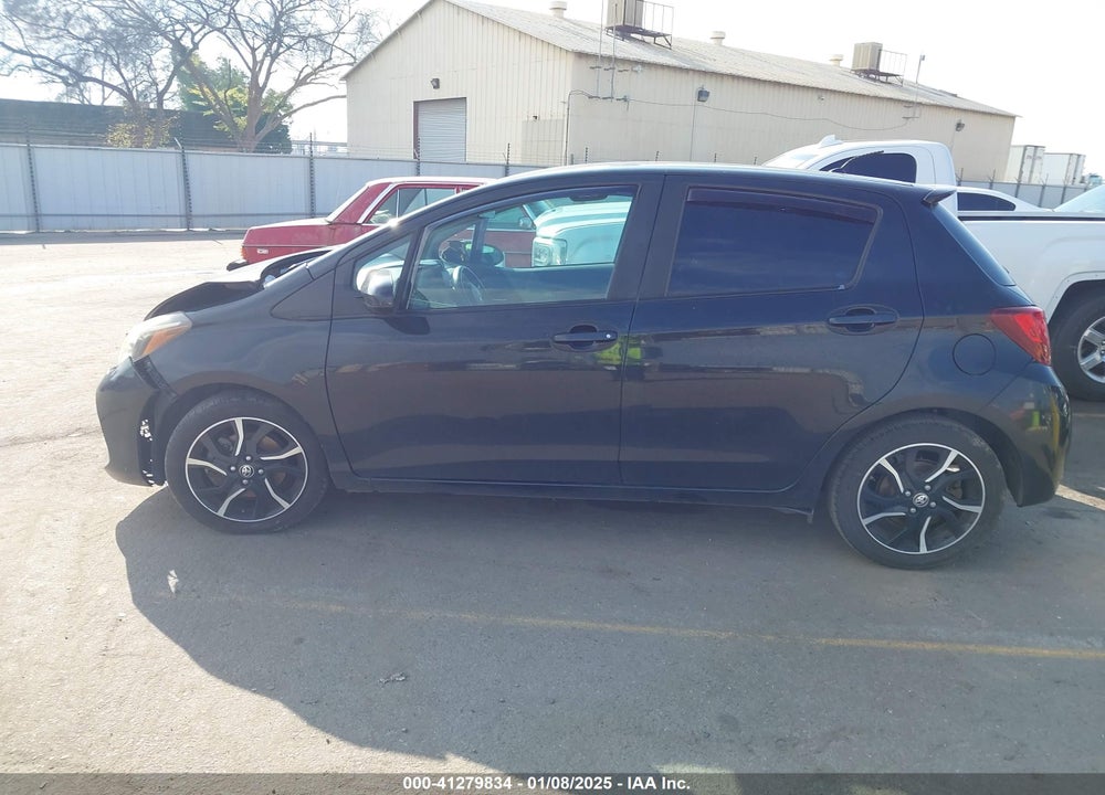 2015 TOYOTA YARIS SE VIN: VNKKTUD34FA015817