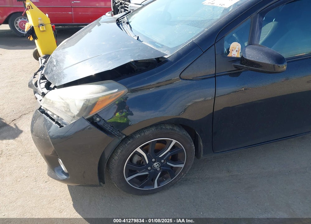 2015 TOYOTA YARIS SE VIN: VNKKTUD34FA015817