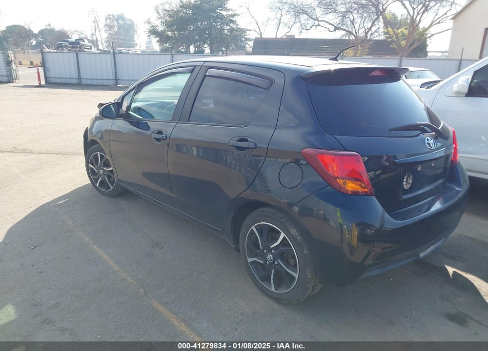 2015 TOYOTA YARIS SE VIN: VNKKTUD34FA015817