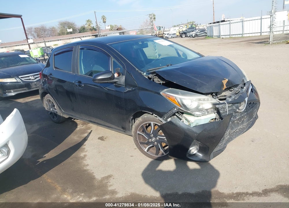 2015 TOYOTA YARIS SE VIN: VNKKTUD34FA015817